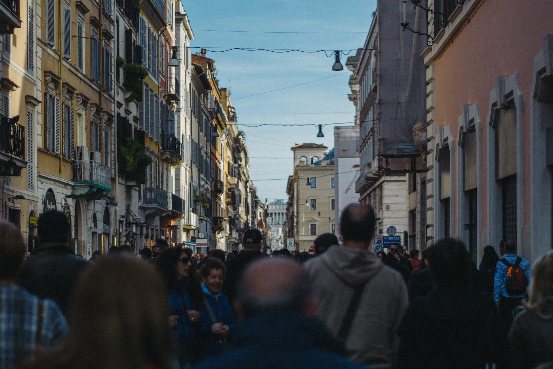 La foule à Rome