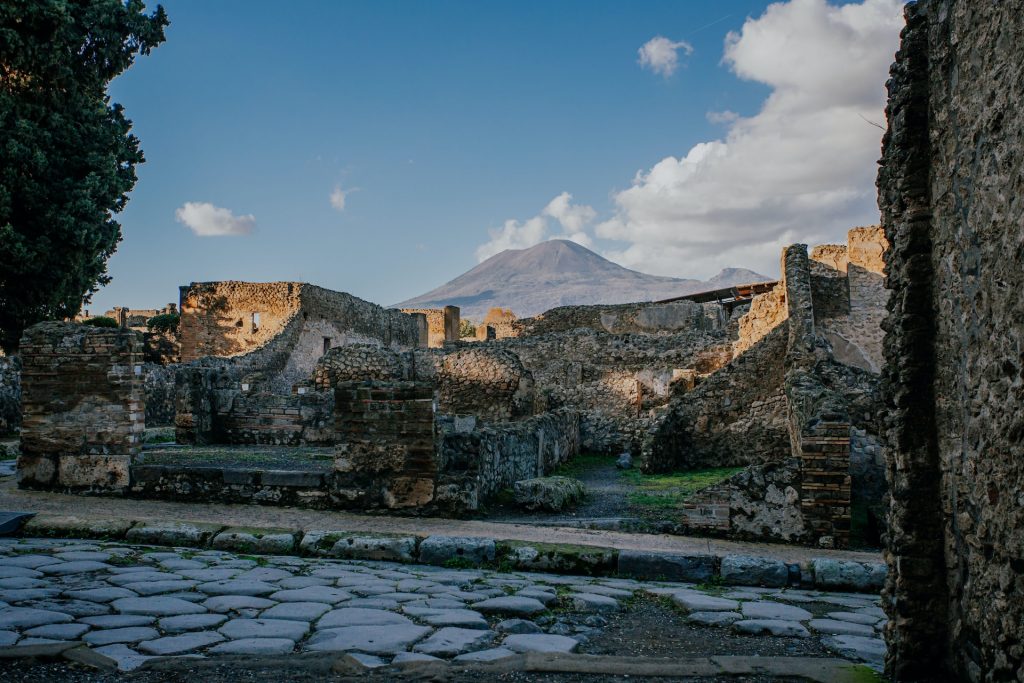 Des ruines à Pompei